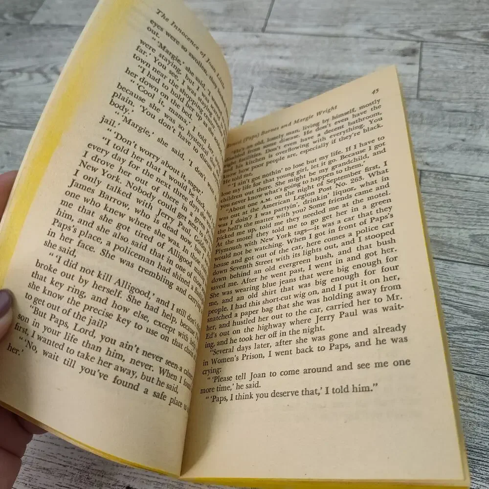 The Innocence of Joan Little by James Reston‎ 1979 Paperback A Southern Mystery